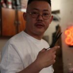 Takashi Sakai Instagram - 初めてのハサミ👶✂︎ こんな時代だからこそ あっかりぃニュースをたくさん。 お届けするべく頑張りますお。 @mr.hero1987 @mr.brothers_cutclub @karibu098 #フェードカット #クロップスタイル #スキンフェード