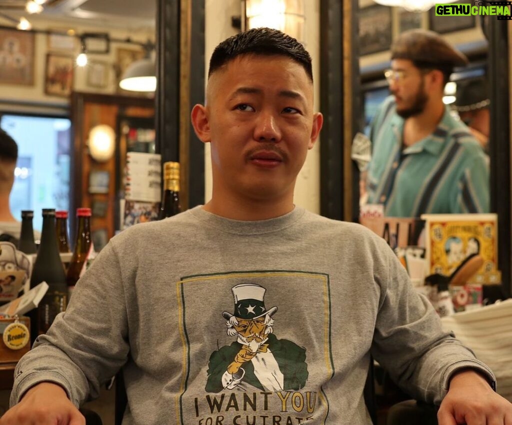Takashi Sakai Instagram - 超たかちゃん。仕上がりますた。 いつもより上を長くしたらソフトたかちゃんになりました。 はいぱーすぺしゃるさんくすです✂︎ @mr.hero1987 @mr.brothers_cutclub この世に必要ないものは #人を憎む心 と #横の髪 #たかちゃん
