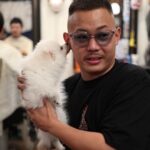 Takashi Sakai Instagram - ポメ。 可愛いすぎる。よだれもんです。 スワンちゃん。 #クロップスタイル #フェードカット #スキンフェード