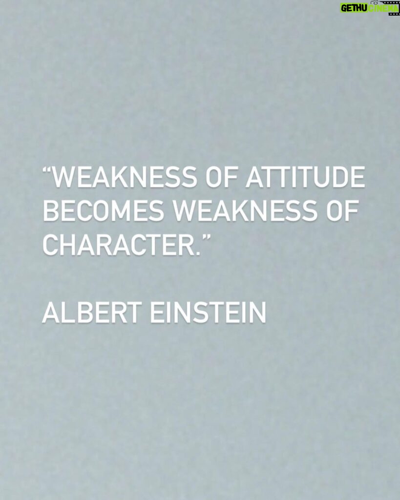 Tako Tabatadze Instagram - “Weakness of attitude becomes weakness of character.” Albert Einstein #alberteinstein #belovedquotes