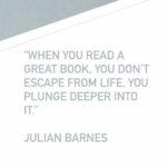 Tako Tabatadze Instagram - “When you read a great book, you don't escape from life, you plunge deeper into it.” Julian Barnes 🤍 #julianbarnes #readingtime #mybelovedauthor