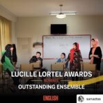 Tala Ashe Instagram - awards don’t matter except when they rightly praise the genius of @sanaztss. so proud to be part of this team. @knudadams @marshagins @enverchakartash @rza_behjat @sinanomon @pooyaland @marjie33 @haditabbal @avalalezarzadeh @borna_joon @atlantictheater @roundaboutnyc