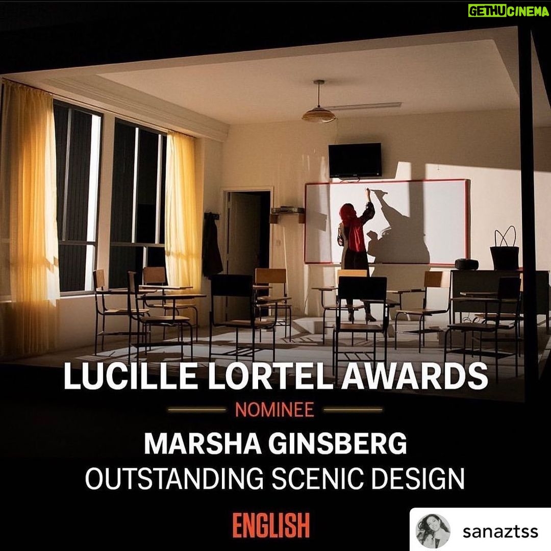 Tala Ashe Instagram - awards don’t matter except when they rightly praise the genius of @sanaztss. so proud to be part of this team. @knudadams @marshagins @enverchakartash @rza_behjat @sinanomon @pooyaland @marjie33 @haditabbal @avalalezarzadeh @borna_joon @atlantictheater @roundaboutnyc