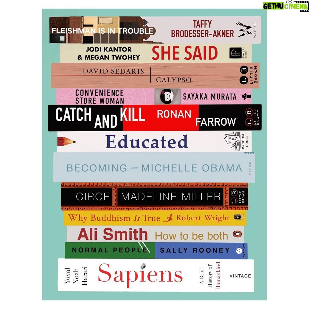 Tala Ashe Instagram - what I read this year. i’ve loved books for a very long time (swipe for early photographic evidence). they have been the greatest teacher in my adult life- challenging me and also providing solace- magical objects that help me make some sense of this difficult world. it was very fun to go down memory lane and draw these from 2019. what are some of your favorite books?? 📚