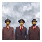 Tala Ashe Instagram - sometimes boredom + period costumes = cajoling costars to recreate Magritte paintings with me. • special thanks to my trusty assistant @liviaswann and the genius @vodkahol who whipped up a non-work-related prop to oblige an actress trying to hang on to her sanity