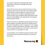 Tala Ashe Instagram - I’m joining @rescueorg @piperperabo, @mandypatinkin, @morenabaccarin, Viet Thanh Nguyen, Mia Farrow and others in urging President Biden to reverse course on his administration’s proposed asylum ban. Please share our statement to show your support for asylum seekers today. Read the full letter at rescue.org/asylumban