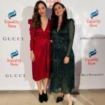 Tala Ashe Instagram - Real pinch-me moment to meet and talk with THEE Gloria Steinem about the women and girls of Iran. Thank you to @equalitynoworg for a beautiful and inspiring night and to @yasmeenhassan363 , @jodiesmith , @chimamanda_adichie, @jahadukureh, @brisadeangulo and @chimeforchange @gucciequilibrium for lifting up the voices of Iranian women at the helm of a revolution. The support and recognition of their courage is essential and deeply felt. #IranRevolution #زن_زندگی_آزادی #MakeEqualityReality #WeShouldAllBeFeminists