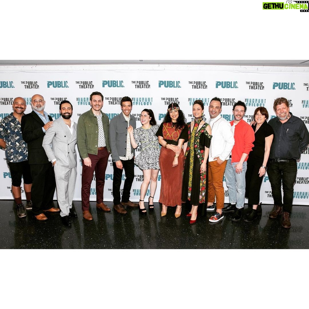 Tala Ashe Instagram - an opening/closing for the ages. what a *journey* this one has been. so proud we were finally able to bring @monamansourplays The Vagrant Trilogy to the stage. incredible hearts and minds in this company. especially grateful to be wearing this beautiful @suzytamimi creation adorned with vintage embroidery handmade by Palestinian refugees šµšø šø: @sidsalamander @andresoimages