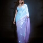 Tamannaah Instagram - When mithai & patakha had a baby🩵🩷💜 Happy Diwali everyone💥