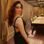 Tamannaah Instagram - In timeless glam by @neeta_lulla 🖤🖤🖤