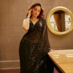 Tamannaah Instagram - In timeless glam by @neeta_lulla 🖤🖤🖤