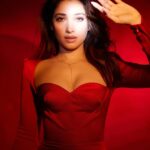 Tamannaah Instagram – @shiseido inspi-red! ❤️❤️❤️