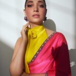 Tamannaah Instagram – Neon of your business 🩷💛🩷