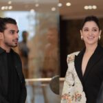 Tamannaah Instagram - @rahulmishra_7 and @divyabmishra thank youuu for such a heartwarming afternoon! 💖✨ An intimate setup that turned into a haven for genuine conversations… We dived into the worlds of fashion, sustainability, business, and all things creative. And Rahul's new store and collection? AFEW is casual glam at its best – glamorous yet comfy! Loved every moment of it. 🫶🏻🫶🏻🫶🏻