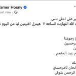 Tamer Hosny Instagram -