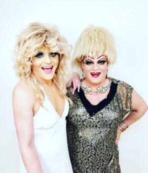 Tammie Brown Instagram - With one of my favorite @muthachucka .. shout out #notgrooming .. @glamgender took this photo of us while filming the “Daddys Makeover “ video available on YouTube. Check it out. .. book your @cameo 

#queenwithacause #nationaltreasure #freeorcas #freelolita #boycottpalmoil #savetheorangutans #protectpuvungna