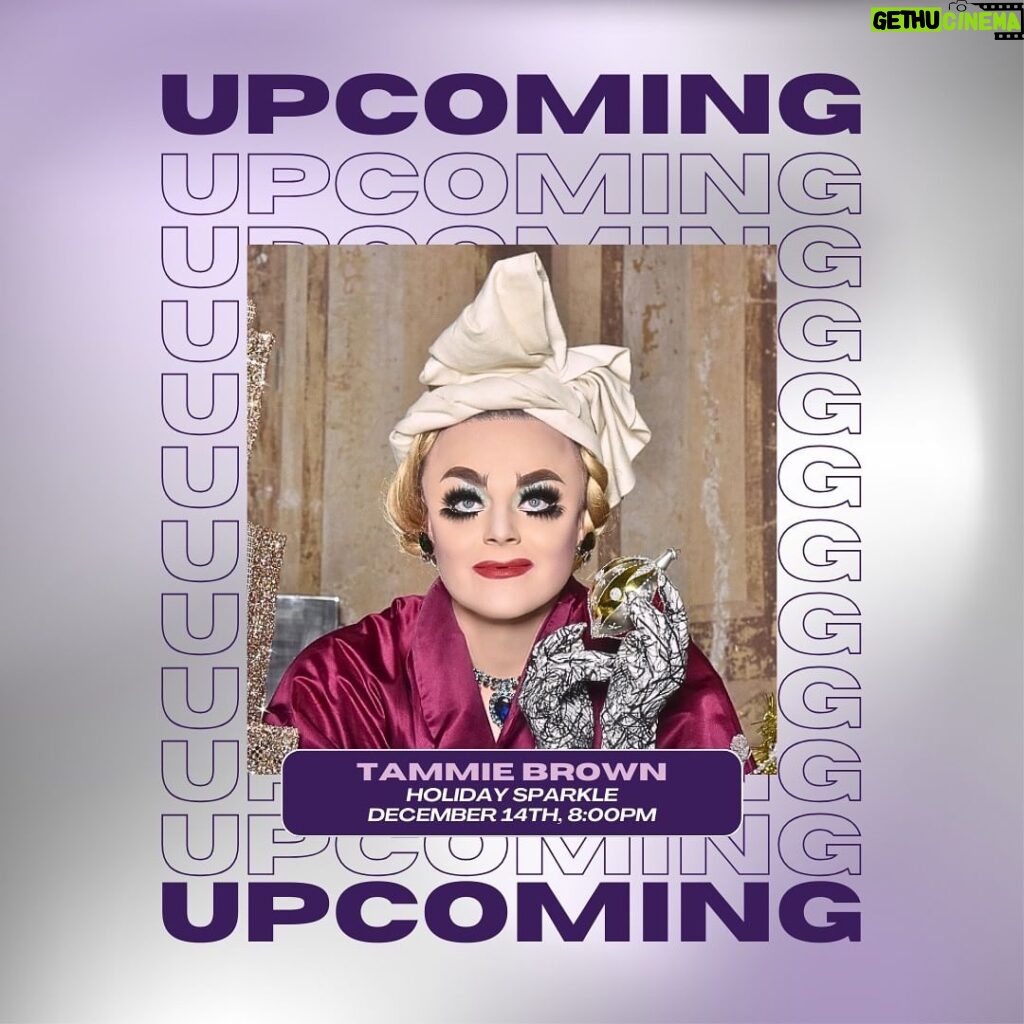 Tammie Brown Instagram - Phoenix, are you ready for TAMMIE BROWN’S HOLIDAY SPARKLE!✨ @planettammie 🍿 Thursday, December 14 | 8:00PM ⭐️ VIP Tickets w/ Preshow Meet & Greet Available 📍 Tammie Brown is from RuPaul’s Drag Race. Don’t miss her hour long hilarious Christmas romp. She’ll sing, tell you stories, and you’ll leave a better person. 📍 Holiday Sparkle • Holiday Shine • These are the times we feel divine! Come celebrate the season with Tammie Brown, as seen on your TV! 📍 It’s okay if you don’t celebrate Christmas, Tammie will have something in there for the Jehovah’s Witnesses as well! It’s time to get in the holiday spirit! 🎫 for full details and tickets visit us at www.desertridgeimprov.com __________ #desertridgeimprov #improv #comedyclub #arizona #phoenix #entertainment Desert Ridge Marketplace