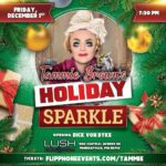 Tammie Brown Instagram - Tonight Friday December 1st Holiday Sparkle Minneapolis Minnesota .. the venue has changed to @lush.mpls .. show time still 7:30 pm .. tickets available through @flipphoneevents Check out my calendar here on my page on Instagram I have other dates and other cities near you 🎉 Book your @cameo Downtown Minneapolis