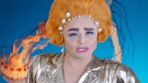 Tammie Brown Instagram - My new music video for TIME MACHINE is out now! Link in bio for the full fantasy! ⏰ ⚡️ It’s about time travel but it’s also about big oil yes ma’am. #queenwithacause I’m at the @act2pv November 11, 15, and 21.
