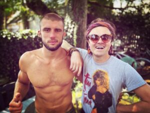Tammie Brown Instagram - My favorite thing about Provincetown is riding around on pedicabs .. oh my number one pedicaber is @bojidar_todorov sports hero midnight Rider .. book your @cameo .. 

#queenwithacause #freeorcas #notgrooming #nationaltreasure #savetheorangutans #boycottpalmoil #protectpuvungna