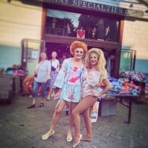 Tammie Brown Instagram - The best thang about barking is bumping into your friends !!! @miz_cracker has been on the hustle this summer GO Girl !!! we both have shows here in Provincetown @ptownarthouse  and @redroomptown check us out .. book your @cameo 

#queenwithacause #notgrooming #nationaltreasure #freeorcas #freelolita #protectpuvungna #savetheorangutans #boycottpalmoil