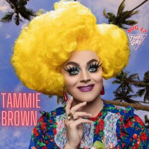 Tammie Brown Instagram - This Thursday at @thursgay Melbourne, Australia .. hope to see you and I will be excepting corsages. Thank you 💕🥰🫀 Book your @cameo 

#queenwithacause #notgrooming #nationaltreasure