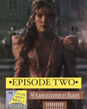 Tamzin Merchant Instagram - It was so great to talk to the wonderful @emmagyasi on her brilliant podcast @mindbodysoulstage ✨
We had such a great chat - and you can listen to it too! (Link in stories) Follow @mindbodysoulstage for more episodes - each one contains insights and advice from amazing creative people! Thank you, Emma, for including me in your pod 🥰