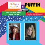Tamzin Merchant Instagram - Tomorrow! (Feb 25th) at 7pm UK time, join me and the marvelous @hanatooke as we talk about our books! Hosted by @authorsalouduk and @puffinbooksuk it promises to be a fun evening 💖 Register for the event - registration link is in my bio. Get your best hats on and I’ll see you there! ✨🎩✨ Link to register 👉🏻 https://tinyurl.com/1hak9g4d