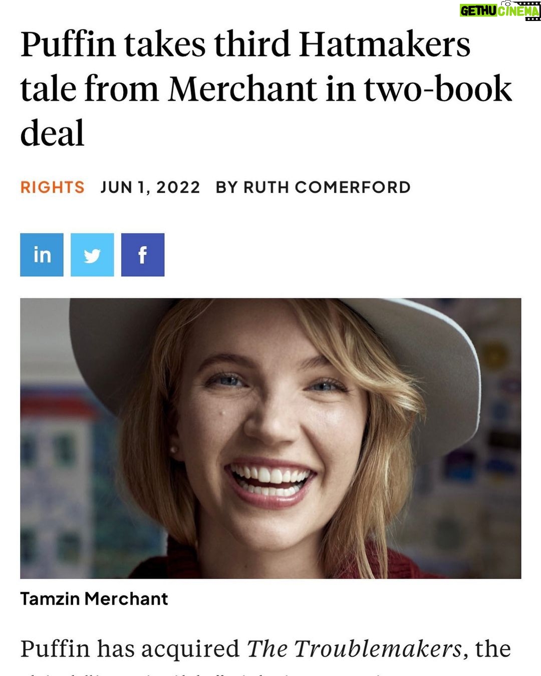 Tamzin Merchant - 1.3K Likes - LET THE TROUBLEMAKING COMMENCE! 🥳🥳🥳😈
I’m so thrilled to be continuing the adventures with @natalieldoh and the brilliant team @puffinbooksuk
It is literally a dream come true to be making more books with these brilliant people 💖💖💖🥰