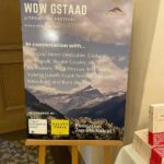 Tamzin Merchant Instagram - It’s been such a joy to spend the weekend at @wowgstaad hearing brilliant people talking about books and sharing a few thoughts of my own too 🤓 Thanks for having me and my sister along, WoW! We had an absolute ball ✨🇨🇭✨ Gstaad Switzerland
