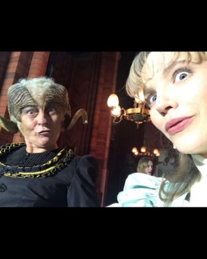 Tamzin Merchant Instagram - Carnival Row is over and out there, finally finished and shared with the world (well, shared with anyone who has Amazon Prime, technically). And (partly cos my phone got nicked before I worked out how to put pictures on the cloud) I am left with a head full of wild memories, a heart full of gratitude and a quite random selection of photos 😂
Imogen Spurnrose was a joy to play, but the gorgeous people I got to play with made the experience incredibly special 💖
Thanks to everyone who was there on the crazy journey. Here’s to the crazy ones 🤩✨xxx