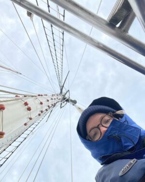 Tamzin Merchant Instagram - I ran away to sea 💙🏴‍☠️