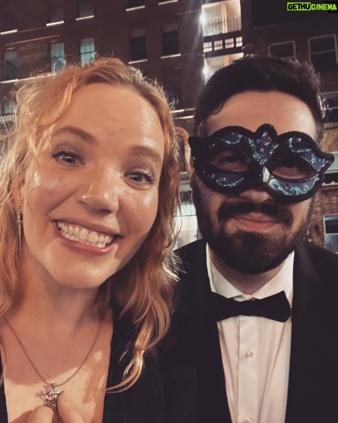 Tamzin Merchant - 1.3K Likes - I was SO THRILLED to celebrate the brilliant authors of #TwinCrowns @cat_doyle0 and @kwebberwanders at the gorgeous Twin Crowns Ball!
I was so excited to be there that I barely took any pictures, but here are the three I took!
Can you also tell how thrilled I was to finally meet @gavgav7 too? It was a gorgeous evening celebrating an absolutely brilliant book - get yourself a copy of Twin Crowns, it is the best treat - as soon as I’d finished it I wished I could read it for the first time all over again! ✨👑👑✨xx