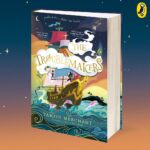 Tamzin Merchant Instagram - I am SO excited that #TheTroublemakers marauds into bookshops in January, when Cordelia Hatmaker and her friends set sail on their third adventure ✨🥳🏴‍☠️ I can’t wait to share all the wild piracy and magic with you - and the first thing to share is this beautiful cover by the brilliant @paoesco8ar ✨🏴‍☠️ I absolutely love it, she has yet again smashed it out of the park! 😍 You can preorder The Troublemakers from Waterstones from today - link in bio ✨🤩