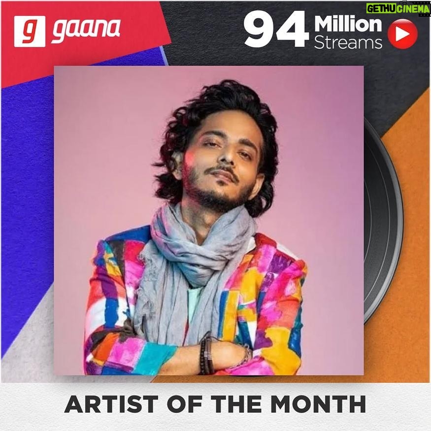 Tanishk Bagchi Instagram - @gaana thank you for supporting my music ❤️❤️❤️❤️🤘🤘🤘🤘