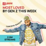 Tanishk Bagchi Instagram – Thank you @gaana for always supporting my music..👋👋👋🤘🤘🤘
