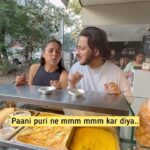 Tanishk Bagchi Instagram - Paani Puri makes us go mmmm … Follow this trend and share the things that make you go like this, we will post the best and most creative ones on our stories. #Mirza #NewSong