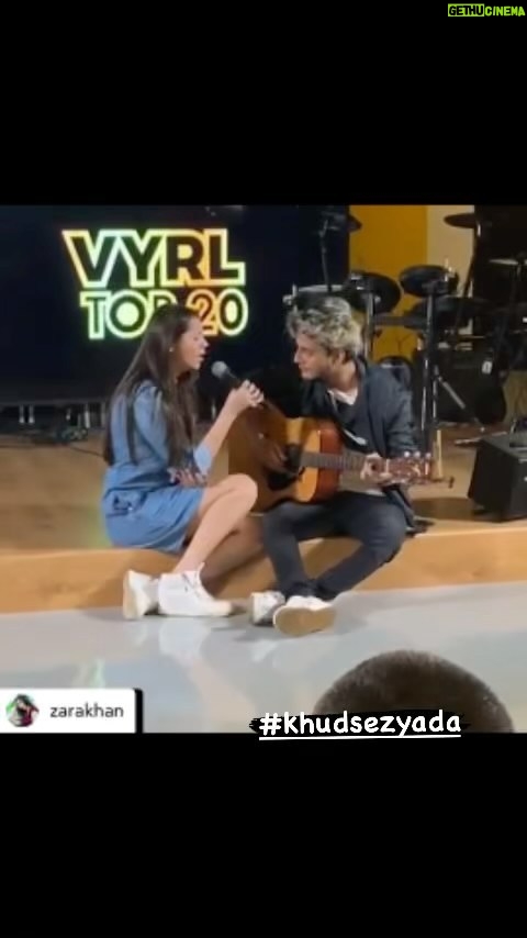 Tanishk Bagchi Instagram - Our first song together @zarakhan always the best… And now #mixtape cmng soon…