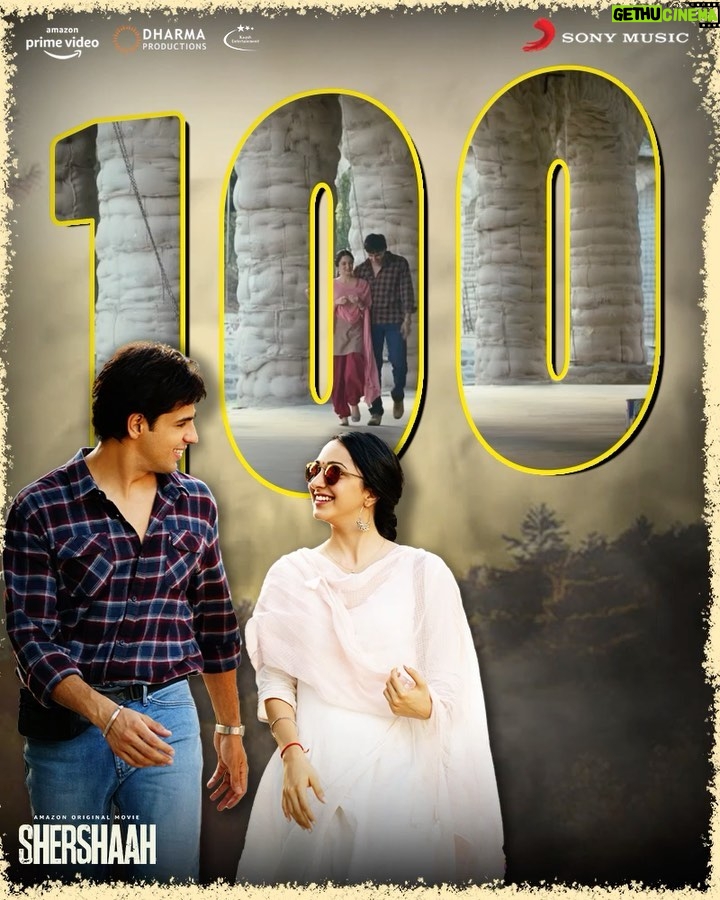 Tanishk Bagchi Instagram - One of My All Time Favourite creations reaches the 100 Million Milestone. Thank you for the love ❤️ #RaataanLambiyan #Shershaah @sidmalhotra @kiaraaliaadvani #VishnuVaradhan @karanjohar @apoorva1972 @shabbirboxwalaofficial @ajay1059 @harrygandhi @somenmishra @isandeepshrivastava @tanishk_bagchi @jubin_nautiyal @aseeskaurmusic @azeemdayani @primevideoin @dharmamovies @kaashent @sonymusicindia