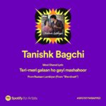 Tanishk Bagchi Instagram - Thank you for the love! @spotifyindia