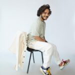 Tanishk Bagchi Instagram - My Mild Side! 🤍 📸 - @anamika_ Styling - @vibhutichamria MUA - @safasheikhbeauty Hair - @thakuramit190 Location - @mandarinstudios Outfit by @sense_the_store_