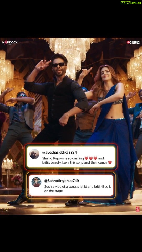 Tanishk Bagchi Instagram - The world is catching the #LaalPeeliAkhiyaan fever, how about you? 💛♥️💃 Song Out Now! 🔗 - Link In Bio Trailer out on 18th January. #TeriBaatonMeinAisaUljhaJiya in cinemas this Valentine’s week, 9th February 2024! @shahidkapoor @kritisanon @aapkadharam #DimpleKapadia @therakeshbedi @anubhafatehpuria @rajeshkumar.official @grushakapoor24 @ashishsverma @iambrij0808 @raashultandon @real.amitjoshi @i_aradhana_ #DineshVijan #JyotiDeshpande @laxman.utekar @sharadakarki @pvijan @tanishk_bagchi @itsganeshwaghela @mainhoonromy @neerajrajawat11 @alwaysjani @maddockfilms @officialjiostudios @penmovies