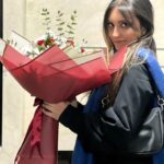 Tannaz Davoodi Instagram - Happiness is to hold flowers in both hands 💐❣️ ♡ ♡ ♡ ♡ ♡ ♡ #flowers #flower #flowerphotography #flowerpower #flowerlovers #love #iloveyou #happiness #flowerquotes #smile #persian #iranian #iran #iraniangirl #persiangirl #blonde #brunettegirl #brunette #tehranfashion #fashion #tehran Tehran, Iran