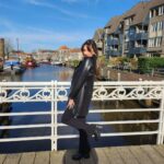 Tannaz Davoodi Instagram - 📍Zwolle 🛍 ♡ ♡ ♡ ♡ ♡ #zwolle #thenetherlands #shopping #style #fashion #longhair #blonde #brunette #brunettegirl #holiday #backhome #home #zwollecentrum #model #photo #photooftheday #love #leather #leatherjacket #smile #tommyhilfiger #heels Zwolle, Netherlands