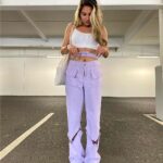 Tannaz Davoodi Instagram - Im just a good girl with bad habits :) • • • • • #persian #persiangirl #irani #iranian #iraniangirl #fashion #longhair #blond #blonde #blondehair #brunette #brunettegirl #lilac #lavender #croptop #fashionstyle #style #love #loveyourself #badhabits #goodgirl #girl #quotes #quoteoftheday #parking #parkinglot #unitedkingdom #london #uk London, United Kingdom