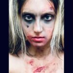Tannaz Davoodi Instagram - Sooo I know I’ve done Harley Quinn before but I’ve never done Harley as a zombie 2 months ago when I was actually able to call/message my auntie and cousin I wanted to do a Halloween look where the idea comes from my lil cousin He said Harley Quinn or a zombie So I decided why not Harley as a zombie Make sure to swipe and check the video and the voice message from my cousin ❤️ missing your voice so much 🥺❤️ • • • • • • • #harleyquinn #harleyquinnzombie #zombie #zombiemakeup #halloween #halloweenmakeup #makeup #makeupoftheday #lenses #contactlenses #halloweenoutfit #harleyquinnsuicidesquad #makeuplook #makeuptransformation #london #unitedkingdom #happyhalloween London, United Kingdom