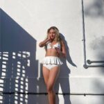 Tannaz Davoodi Instagram - The weather this week was just🤤☀️ • • • • #summer #sunny #sun #sunshine #summervibes #love #summertime #pool #swimming #bikini #shein #sheinhaul #butterflytattoo #butterfly #persian #brunette #brunettegirl #blond #blonde #blondehair #persiangirl #irani #iranian #iraniangirl #girl #longhair #nomakeup #natural #london #unitedkingdom London, United Kingdom