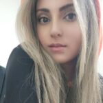 Tannaz Davoodi Instagram - Blonde Tannie🤭✨️ ☆ ☆ ☆ ☆ ☆ ☆ #newhair #blonde #newhairstyle #blondehair #blondie #girl #persian #iranian #irani #persiangirl #iraniangirl #iran #tehran #orange #guess #guessoutfit #hoodie #fashion #dokhtarirani #browneyes #love #instafashion #newme Tehran, Iran