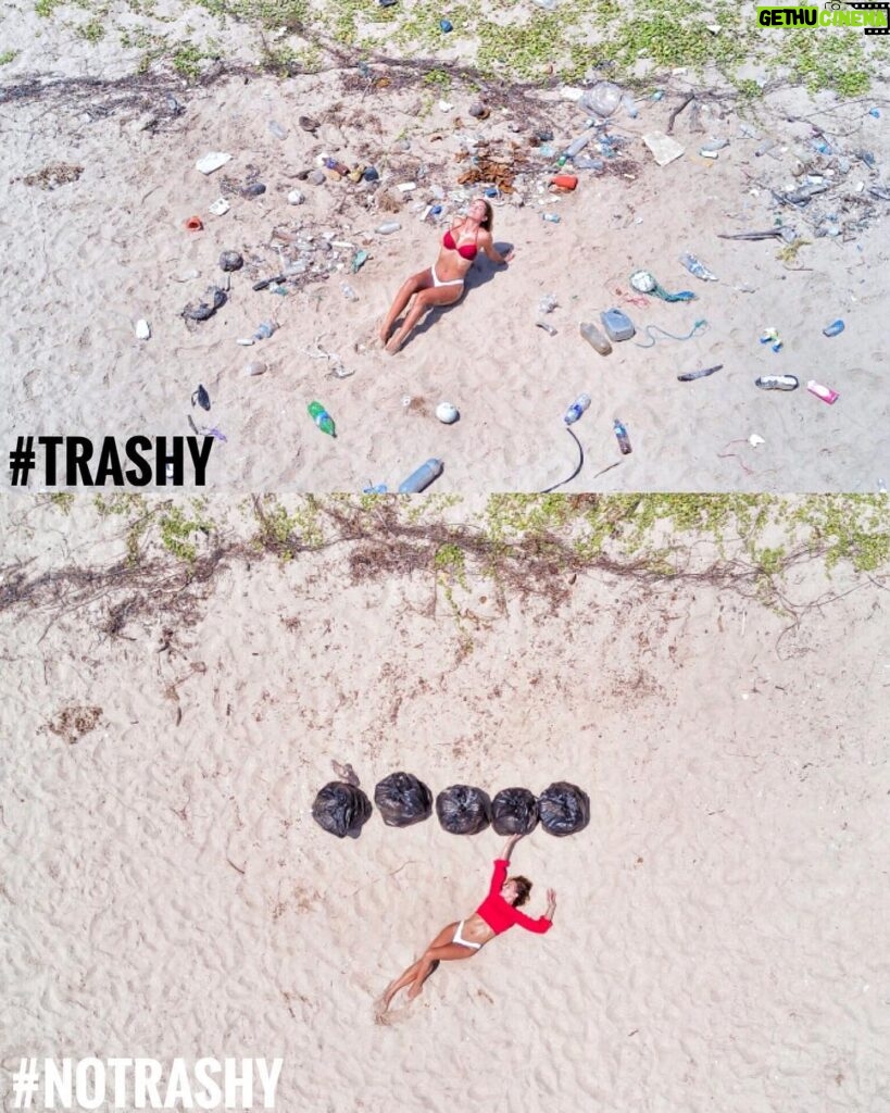 Tanya van Graan Instagram - Challenge accepted! 😅👊🏼💦#trashtag #cleanupchallenge A challenge worth trending!🙌🏼🙏🏼🌊 #HolidayBeachCleanUp #Srilanka #saveourseas #Doit @sea_the_bigger_picture