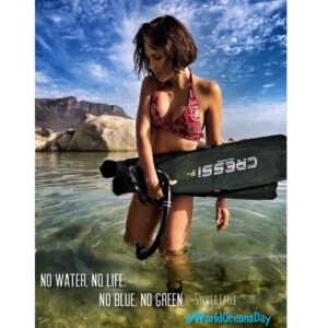 Tanya van Graan Instagram - Today is World Oceans Day!🌊🦈 ~
Why care? 🤔Well It’s a day to honor, help protect, and conserve the world's oceans. The ocean provides us with many resources and services including oxygen, climate regulation, food sources, medicine, and so much more. (Stuff we can’t live without! Literally❗️ ) 
World Oceans Day also provides an opportunity to take personal and community action to conserve the ocean and its resources. 💙🙏🏼#WorldOceansDay #WeShouldCareEveryDay #savetheocean #oneocean #theapexexpedition #ThereIsNoPlanetB 🌍 #conservation #DoYourPart #ReducePlasticWaste #ThankYouForReading🙏🏼